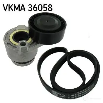 Комплект приводного ремня SKF VKMV 5PK1199 596626 VKMA 36058 VKM 36058 изображение 5