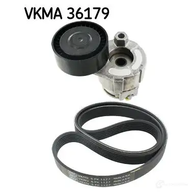 Комплект приводного ремня SKF 596649 VKM 36055 VKMV 6PK1127 VKMA 36179 изображение 0