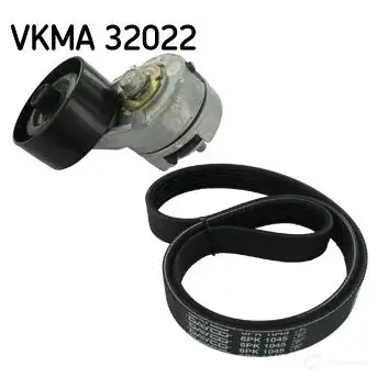 Комплект приводного ремня SKF VKMV 6PK1045 VKMA 32022 596435 VKM 32022 изображение 0