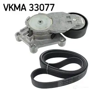 Комплект приводного ремня SKF VKMA 33077 596501 VKM 33043 VKMV 6PK966 изображение 0