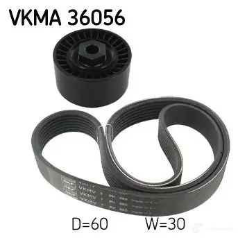 Комплект приводного ремня SKF VKMA 36056 VKM 36056 VKMV 7PK880 596624 изображение 0