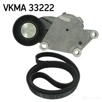 Комплект приводного ремня SKF VKMV 6PK966 596526 VKMA 33222 VKM 33164 изображение 7