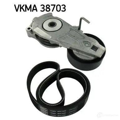 Комплект приводного ремня SKF VKM 38700 VKMV 6PK1033 596694 VKMA 38703 изображение 0