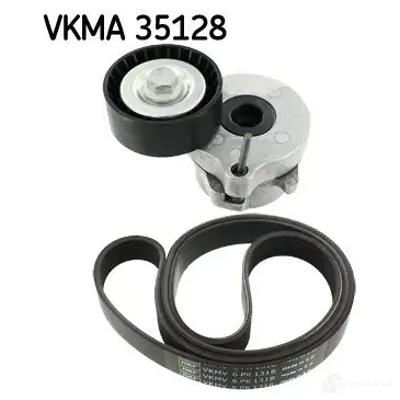 Комплект приводного ремня SKF VKM 35340 VKMV 6PK1318 VKMA 35128 596590 изображение 0