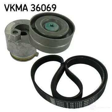 Комплект приводного ремня SKF VKMV 5PK1125 596627 VKMA 36069 VKM 36069 изображение 0