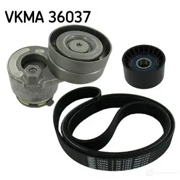 Комплект приводного ремня SKF 596616 VKMA 36037 VKM 36038 VKM 36030 изображение 0