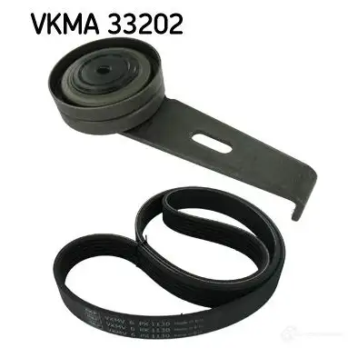 Комплект приводного ремня SKF VKMV 6PK1130 VKM 33002 596524 VKMA 33202 изображение 0