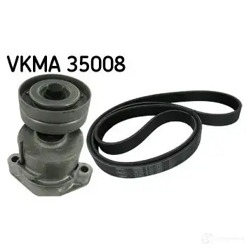 Комплект приводного ремня SKF VKM 35008 596567 VKMV 6PK1460 VKMA 35008 изображение 0