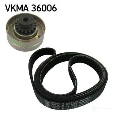 Комплект приводного ремня SKF VKMA 36006 596607 VKMV 6PK1658 VKM 36006 изображение 0