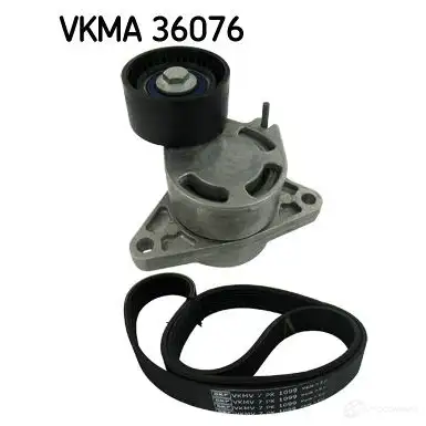 Комплект приводного ремня SKF VKMV 7PK1099 VKMA 36076 VKM 36071 596631 изображение 0