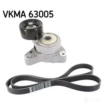 Комплект приводного ремня SKF 1193615790 VKM 63004 VKMA 63005 VKMV 7PK1732 изображение 0