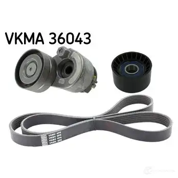 Комплект приводного ремня SKF VKMA 36043 596618 VKM 36030 VKM 36038 изображение 0