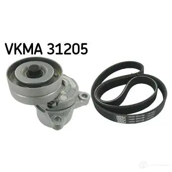 Комплект приводного ремня SKF VKMA 31205 VKMV 6PK1185 596420 VKM 31023 изображение 0