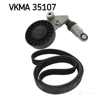 Комплект приводного ремня SKF 596581 VKMA 35107 VKM 35007 VKMV 6PK1902 изображение 0