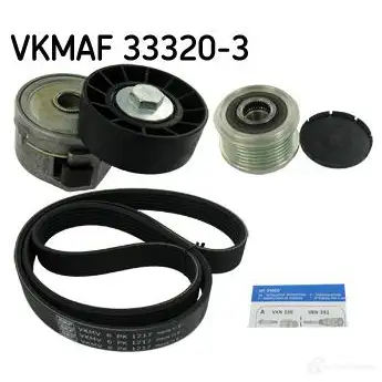 Комплект приводного ремня SKF 596948 VKMAF 33320-3 VKMA 33320 VKM 03307 изображение 0