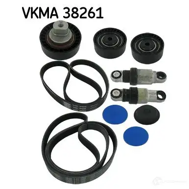 Комплект приводного ремня SKF VKM 38004 VKM 38003 596688 VKMA 38261 изображение 0