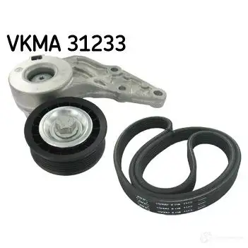 Комплект приводного ремня SKF VKMA 31233 VKMV 6DK1320 596431 VKM 31231 изображение 0