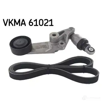 Комплект приводного ремня SKF 596698 VKMA 61021 VKM 61014 VKMV 6PK1880 изображение 0