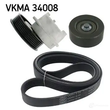 Комплект приводного ремня SKF VKMA 34008 1EO9BI E 1437177844 изображение 0