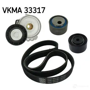 Комплект приводного ремня SKF VKM 33024 VKMA 33317 596533 VKM 33032 изображение 0