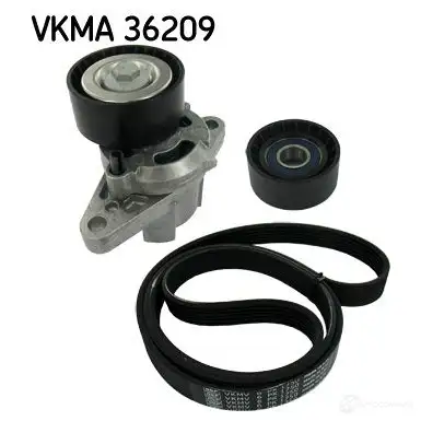 Комплект приводного ремня SKF VKMA 36209 VKM 36020 596652 VKM 36031 изображение 5