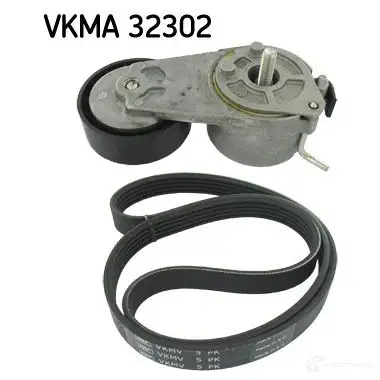 Комплект приводного ремня SKF VKMA 32302 596465 VKM 32023 VKMV 5PK1150 изображение 5