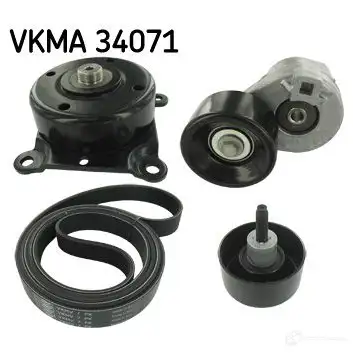 Комплект приводного ремня SKF VKM 34072 596547 VKMA 34071 VKM 34071 изображение 0