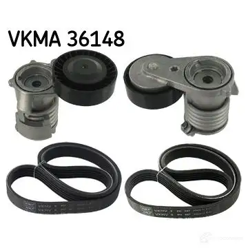 Комплект приводного ремня SKF VKM 36251 596648 VKM 36252 VKMA 36148 изображение 0