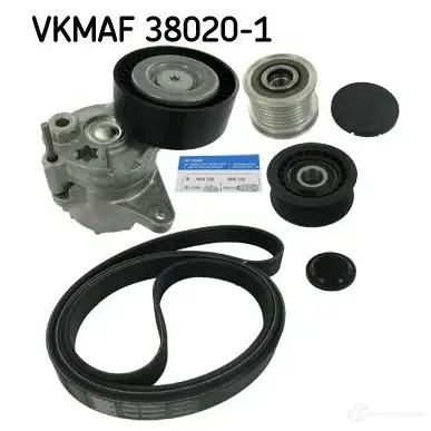 Комплект приводного ремня SKF 596960 VKMA 38020 VKMAF 38020-1 VKM 03821 изображение 0