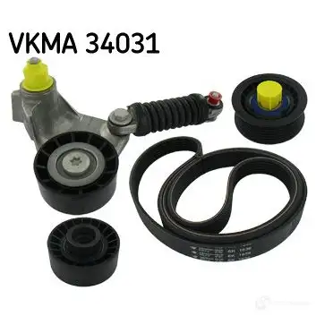 Комплект приводного ремня SKF 596542 VKM 34030 VKMA 34031 VKM 34031 изображение 0