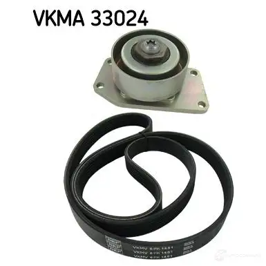 Комплект приводного ремня SKF 596472 VKMA 33024 VKMV 6PK1451 VKM 33018 изображение 0