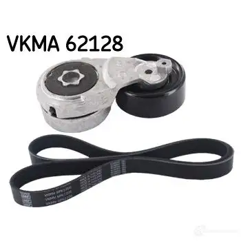 Комплект приводного ремня SKF VKMA 62128 VKMV 6PK1206 596707 VKM 62025 изображение 0
