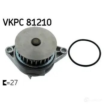 Водяной насос, помпа SKF VKPC 81210 7316571257198 B8CW C 599022