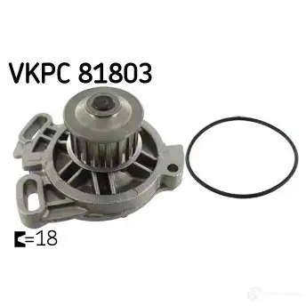 Водяной насос, помпа SKF 7316571233604 VKPC 81803 TRJ ON 599078