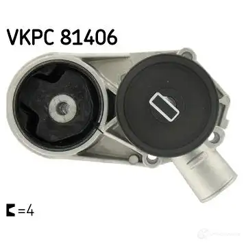 Водяной насос, помпа SKF VKPC 81406 SLF9 7 7316571379128 599046 изображение 0