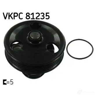 Водяной насос, помпа SKF 7316576122866 VKPC 81235 LEDHCF 8 599032 изображение 0