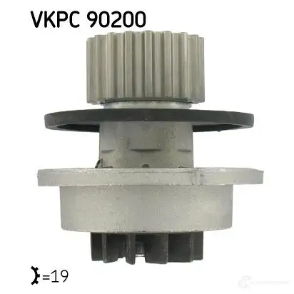 Водяной насос, помпа SKF VKPC 90200 599402 P EYLL 7316571452746