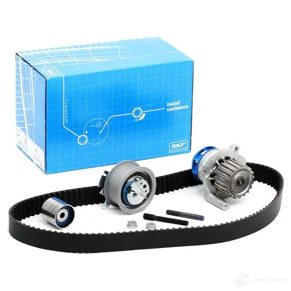 Комплект ремня ГРМ с помпой SKF 596997 VKN 1000 VKMC 01250-3 VKMA 01250 - Изображение 1