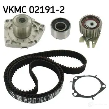 Комплект ремня ГРМ с помпой SKF VKMC 02191-2 VKMA 02191 597036 VKPC 85101