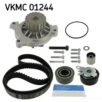 Комплект ремня ГРМ с помпой SKF VKPC 86619 VKMC 01244 VKMA 01244 596994 изображение 7