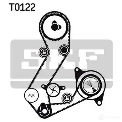 Комплект ремня ГРМ с помпой SKF 597113 VKMC 04106-2 VKPC 84409 VKMA 04106 - Изображение 1
