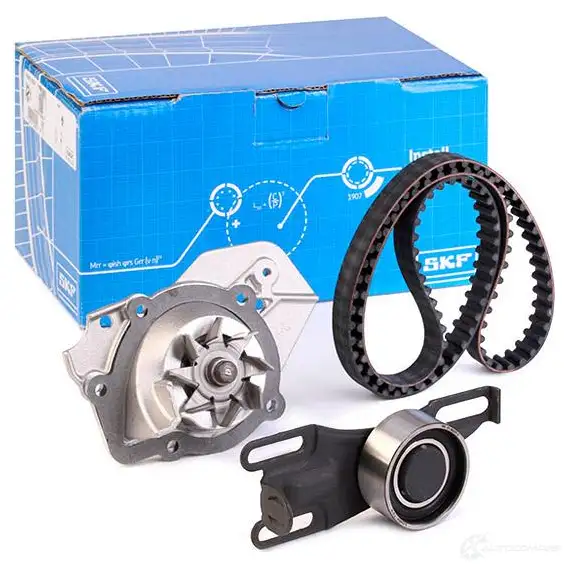 Комплект ремня ГРМ с помпой SKF VKMC 03200 597074 VKPC 83401 VKMA 03200 изображение 1
