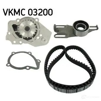 Комплект ремня ГРМ с помпой SKF VKMC 03200 597074 VKPC 83401 VKMA 03200 изображение 10