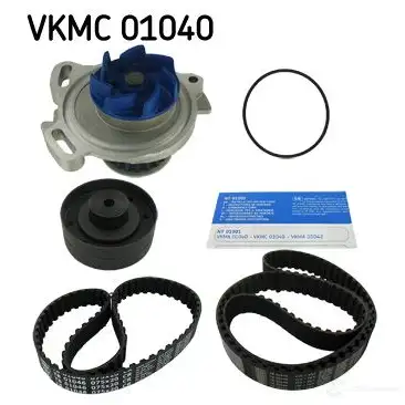 Комплект ремня ГРМ с помпой SKF VKMA 01040 VKPC 81602 596967 VKMC 01040 изображение 12