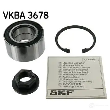 Подшипник ступицы колеса SKF 589912 7316572424223 VKBA 3678 YAF9 2 изображение 0