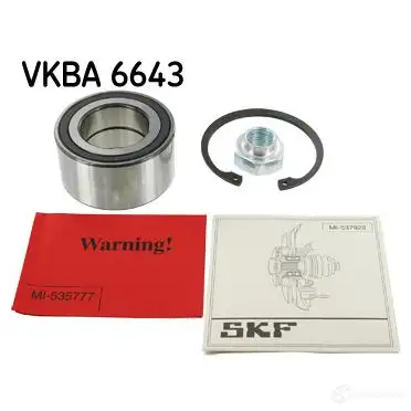 Подшипник ступицы колеса SKF 590241 6801 9U VKBA 6643 7316574229239