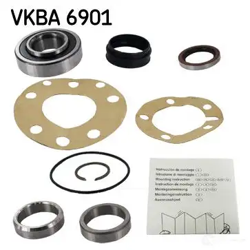 Подшипник ступицы колеса SKF VKBA 6901 HSL 38MQ 590407 7316574608744