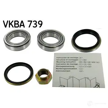 Подшипник ступицы колеса, комплект SKF 590510 vkba739 V3R 2C 7316575792237
