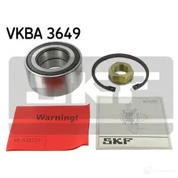 Подшипник ступицы колеса, комплект SKF 7316572239346 1423244758 vkba3649 T 9GA7Q