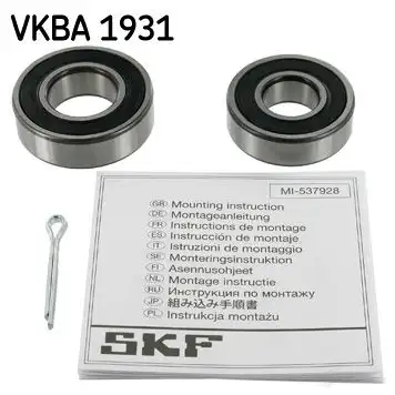 Подшипник ступицы колеса SKF 7316575753467 589576 VKBA 1931 G 8U9EZH